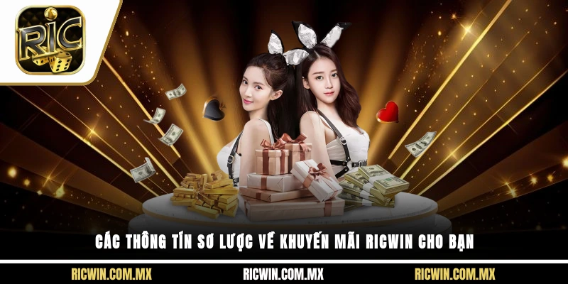 Các thông tín sơ lược về khuyến mãi Ricwin cho bạn
