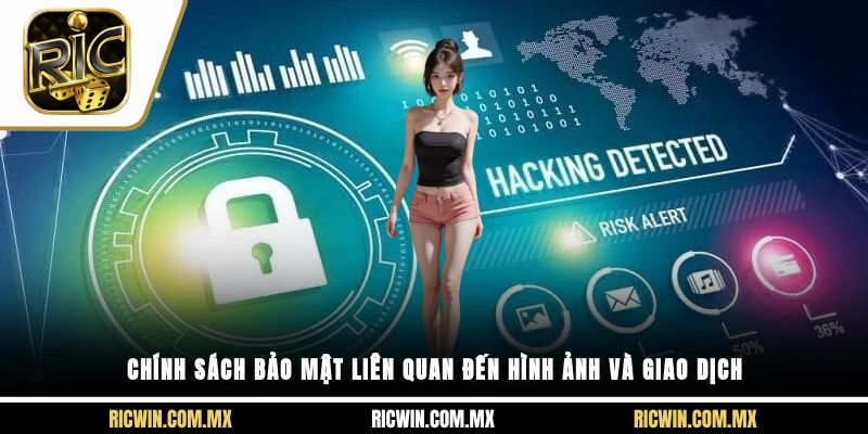 Chính sách bảo mật liên quan đến hình ảnh và giao dịch