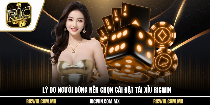 Lý do người dùng nên chọn cài đặt tài xỉu Ricwin