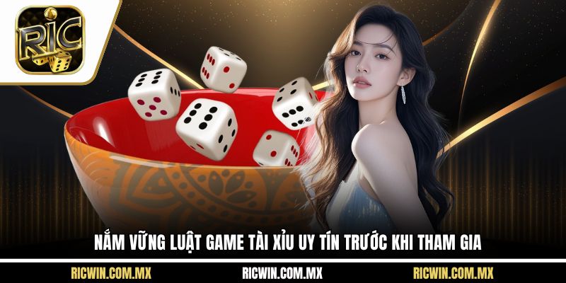 Nắm vững luật game tài xỉu uy tín trước khi tham gia