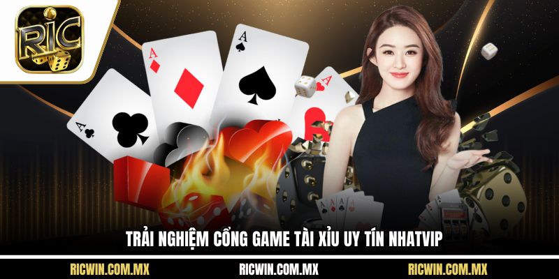 Trải nghiệm cổng game tài xỉu uy tín Nhatvip